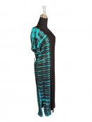 Batikklänning med slits,längd ca 120cm