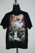 T-shirt med hundmotiv